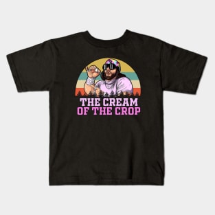 Macho Man The Cream Of The Crop Vintage Kids T-Shirt